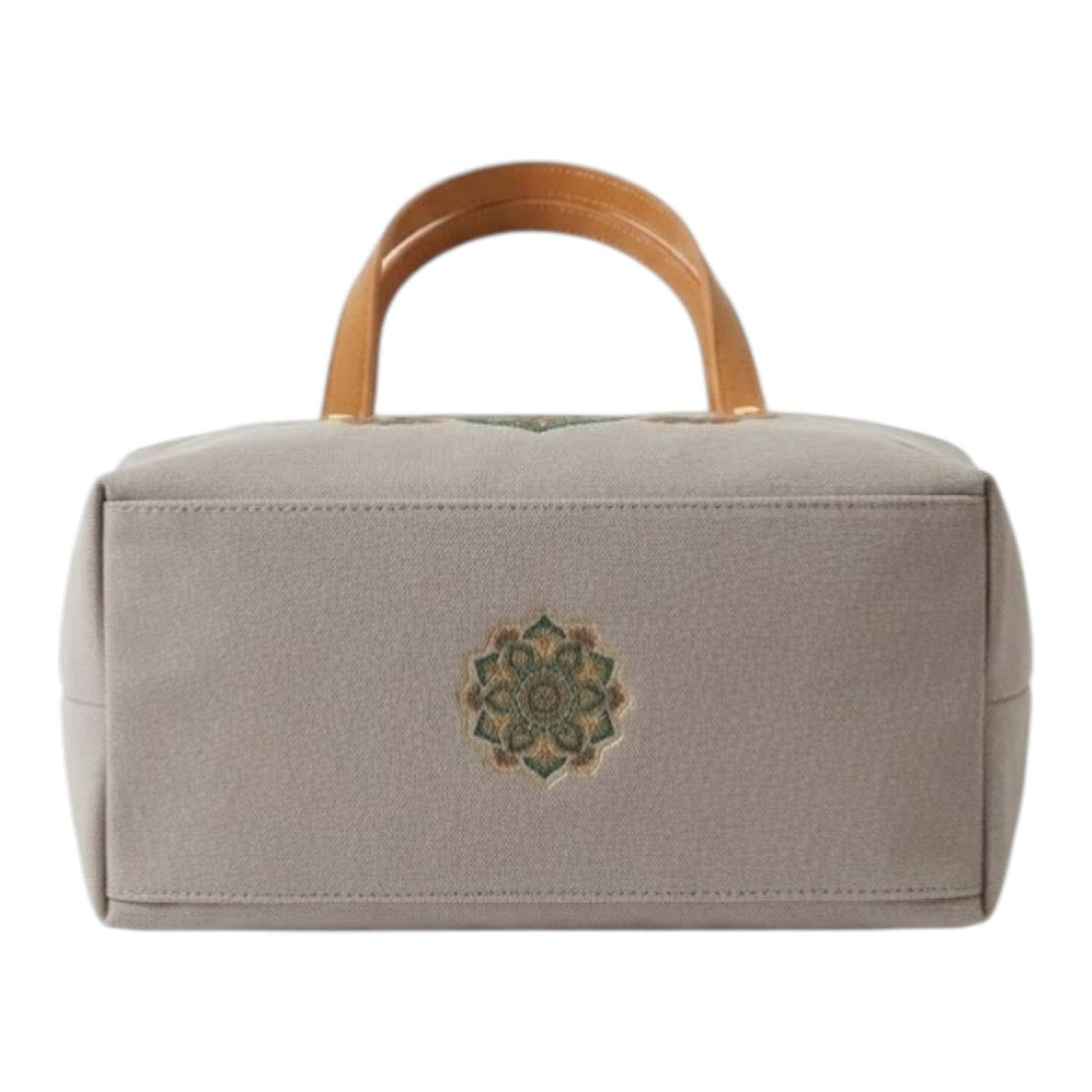 Dinix Women’s Casual Mandala Design Canvas Tote Shoulder Bag